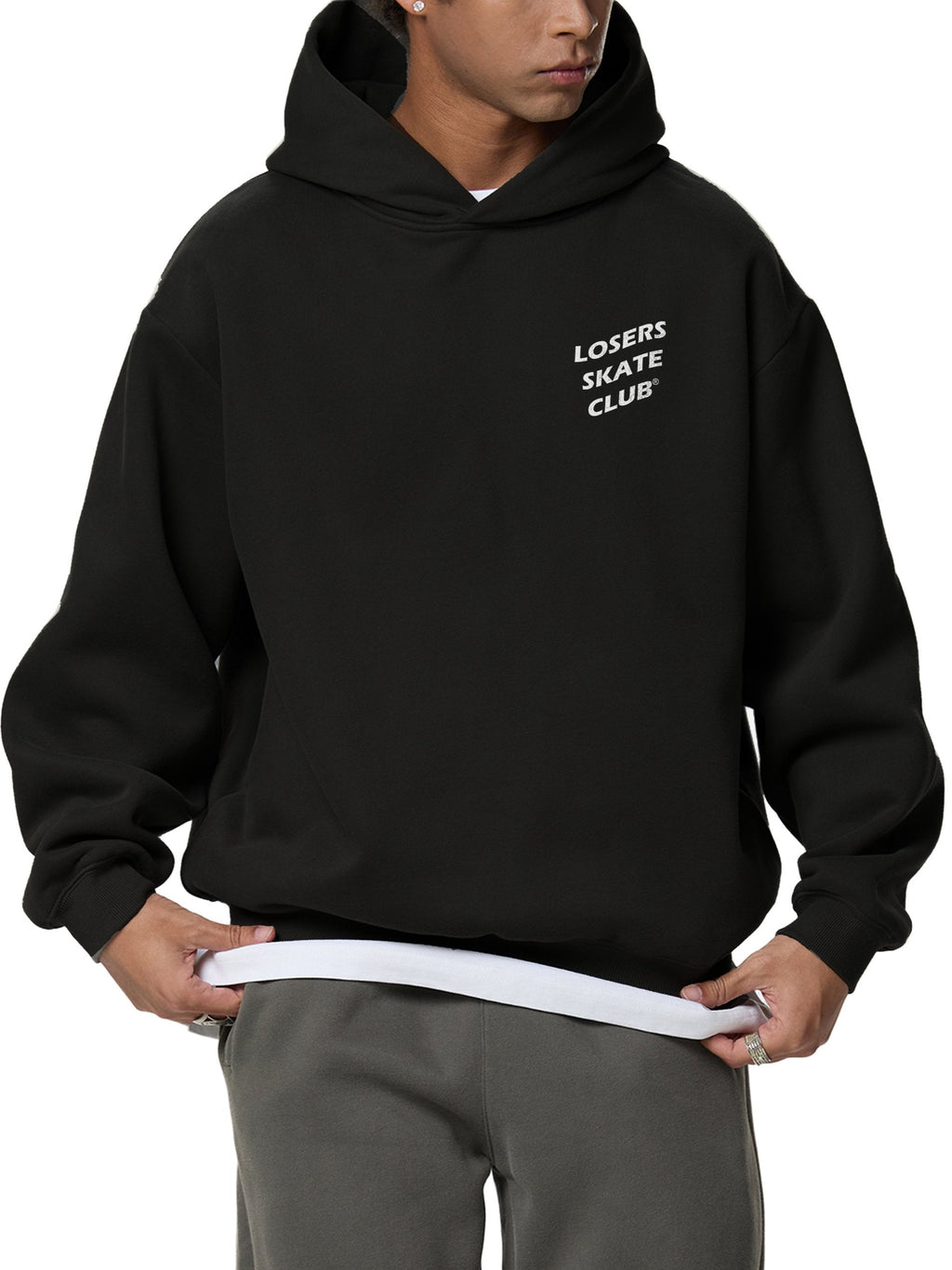 Club Core - Fleece Boxy Hoodie